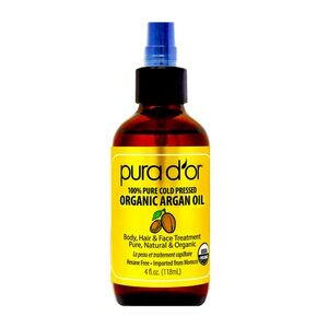 💕 NWT Women's 100% Organic Argan Oil, cold pressed moisturizer in a 4oz bottle